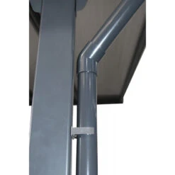 Descentes De Gouttières Grises Pour Toit De Terrasse X-METAL 9 Descentes De Gouttières Grises Pour Toit De Terrasse X-METAL -Mobilier De Jardin descentes de gouttieres grises pour toit de terrasse x metal 3