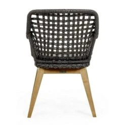 Fauteuil De Jardin MADISON Noir -Mobilier De Jardin fauteuil de jardin madison noir 2