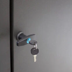 Garage à Vélos Bici En Acier Galvanisé Gris Anthracite – City Garden -Mobilier De Jardin garage a velos bici en acier galvanise gris anthracite city garden 3