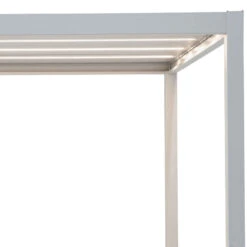 Kit éclairage 2 Lames Blanches LEDS 3m + Télécommande Pour Pergola Ombrea -Mobilier De Jardin kit eclairage 2 lames blanches leds 3m telecommande pour pergola ombrea 2