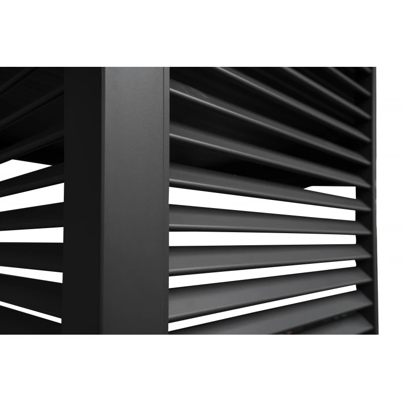 Panneau Latéral à Ventelles 1m OMBREA - Anthracite 4 Panneau Latéral à Ventelles 1m OMBREA - Anthracite – Image 4