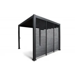 Panneau Latéral à Ventelles 1m OMBREA - Anthracite 11 Panneau Latéral à Ventelles 1m OMBREA - Anthracite -Mobilier De Jardin panneau lateral a ventelles 1m ombrea 1 5