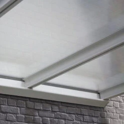 Pergola Adossée 300x300cm En Aluminium Blanc Et Polycarbonate 4mm CIELO - DCB Garden 9 Pergola Adossée 300x300cm En Aluminium Blanc Et Polycarbonate 4mm CIELO - DCB Garden -Mobilier De Jardin pergola adossee 300x300cm en aluminium blanc et polycarbonate 4mm cielo dcb garden 3