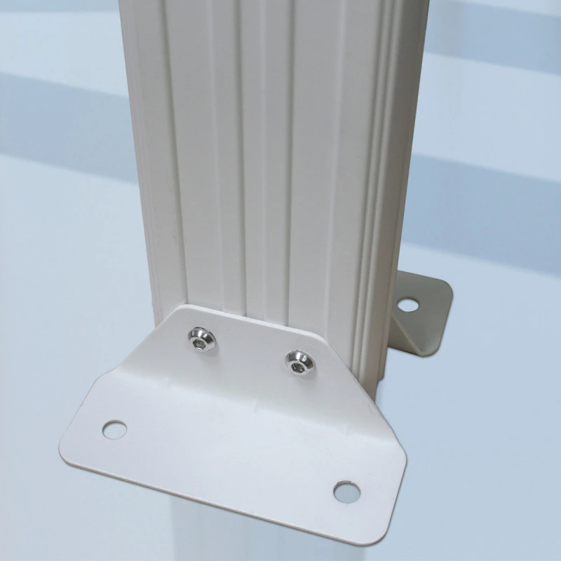 Pergola Adossée 300x300cm En Aluminium Blanc Et Polycarbonate 4mm CIELO - DCB Garden 5 Pergola Adossée 300x300cm En Aluminium Blanc Et Polycarbonate 4mm CIELO - DCB Garden – Image 5