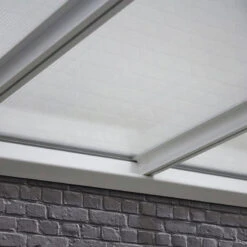 Pergola Adossée 435x300cm En Aluminium Blanc Et Polycarbonate 4mm CIELO - DCB Garden 9 Pergola Adossée 435x300cm En Aluminium Blanc Et Polycarbonate 4mm CIELO - DCB Garden -Mobilier De Jardin pergola adossee 435x300cm en aluminium blanc et polycarbonate 4mm cielo dcb garden 3