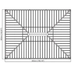 Pergola Alu Anthracite Et Acier Galvanisé Messina 3,63x4,83m - SOJAG -Mobilier De Jardin pergola alu anthracite et acier galvanise messina 363x483m sojag 1 4