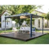 Pergola Aluminium Et Polycarbonate 430x295,5cm Martinique 4300 Palram - Canopia