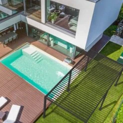 Pergola Bioclimatique Autoportante En Alu Anthracite 3x6m Ombrea 11 Pergola Bioclimatique Autoportante En Alu Anthracite 3x6m Ombrea -Mobilier De Jardin pergola bioclimatique autoportante en alu anthracite 3x6m ombrea 5