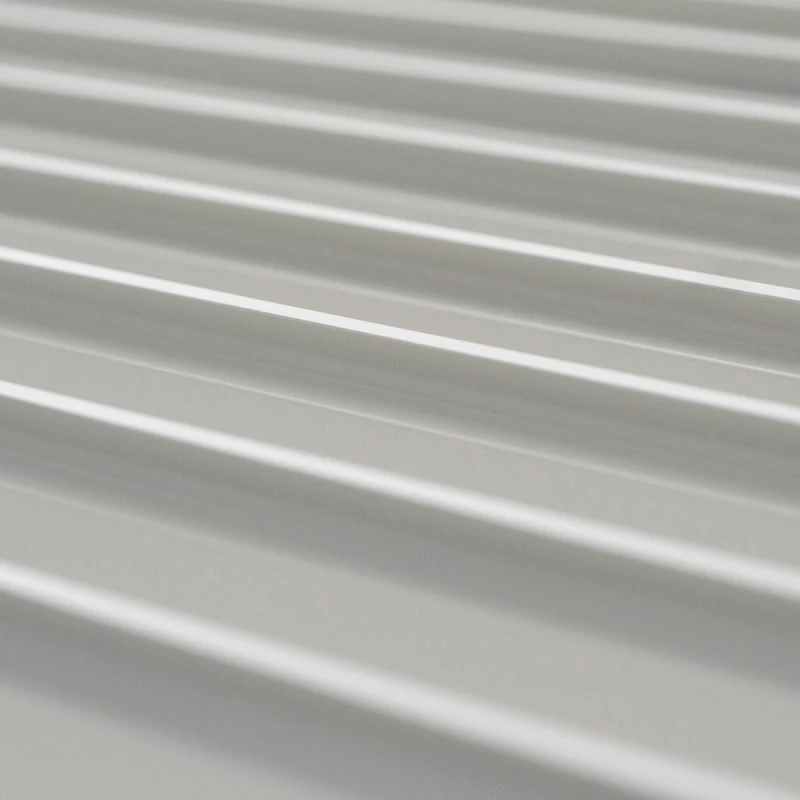 Pergola Bioclimatique Autoportante En Alu Anthracite - Lames Blanches - 3x4m Ombrea 6 Pergola Bioclimatique Autoportante En Alu Anthracite - Lames Blanches - 3x4m Ombrea – Image 6