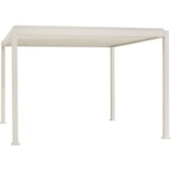 Pergola Bioclimatique Autoportante En Alu Blanc 3.6x3.6m Ombrea 10 Pergola Bioclimatique Autoportante En Alu Blanc 3.6x3.6m Ombrea -Mobilier De Jardin pergola bioclimatique autoportante en alu blanc 36x36m ombrea 4