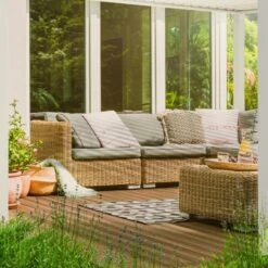 Pergola Bioclimatique Ombréa Autoportante 3x4M - Blanc - S1 -Mobilier De Jardin pergola bioclimatique autoportante en alu blanc 3x4m ombrea 2