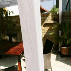Pergola En Aluminium Blanc 350x350cm Florida – PARAGON OUTDOOR -Mobilier De Jardin pergola en aluminium blanc 350x350cm florida paragon outdoor 5