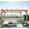 Pergola En Bois Lamellé-collé 600x300cm Sitges – Maderland