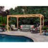 Pergola En Bois Lamellé-collé 700x300cm Alicante – Maderland