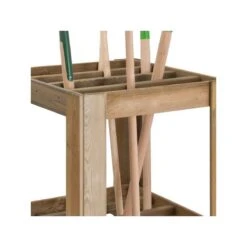 Range Outils De Jardin En Bois Traité Autoclave Jardipolys -Mobilier De Jardin range outils de jardin en bois jardipolys 2