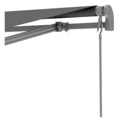 Store Banne Manuel 295x200cm EASY Toile Polyester Grise - X-METAL -Mobilier De Jardin store banne manuel 295x200cm easy toile polyester grise x metal 4