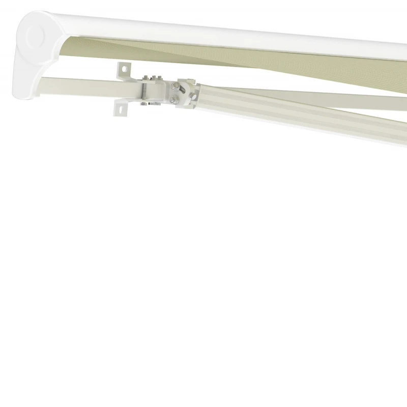 Store Banne Motorisé 295x200cm DECO Toile Polyester Beige - X-METAL 4 Store Banne Motorisé 295x200cm DECO Toile Polyester Beige - X-METAL – Image 4