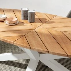 Table De Jardin 10 Places PALMDALE Blanc 10 Table De Jardin 10 Places PALMDALE Blanc -Mobilier De Jardin table de jardin 10 places palmdale blanc 4