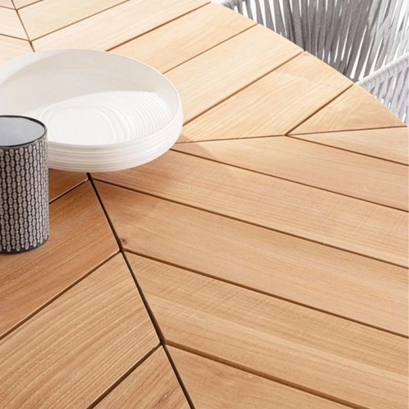 Table De Jardin 10 Places PALMDALE Blanc 6 Table De Jardin 10 Places PALMDALE Blanc – Image 6