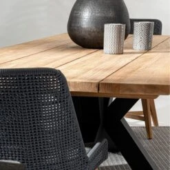 Table De Jardin 10 Places RAMSEY Noir -Mobilier De Jardin table de jardin 10 places ramsey noir 3