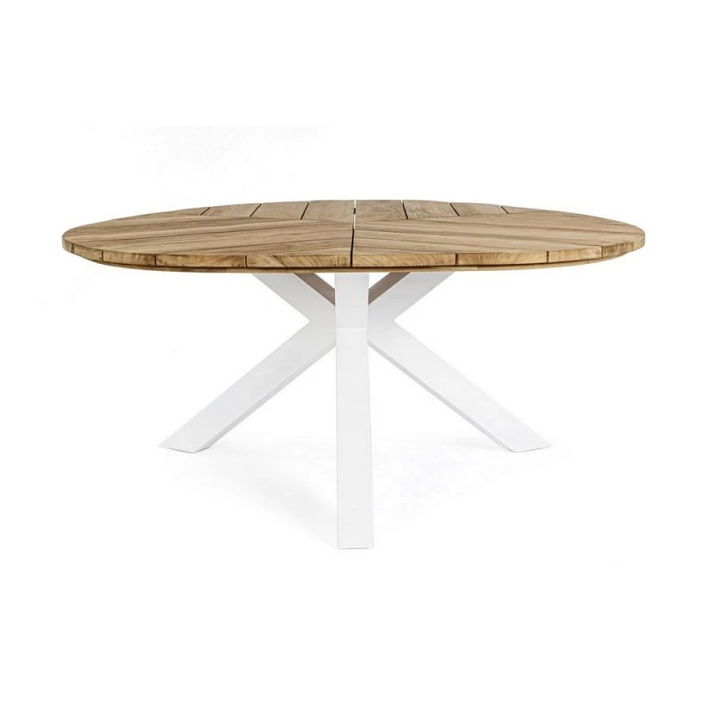 Table De Jardin 8 Places PALMDALE Blanc 3 Table De Jardin 8 Places PALMDALE Blanc – Image 3