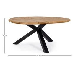 Table De Jardin 8 Places PALMDALE Carbone -Mobilier De Jardin table de jardin 8 places palmdale carbone 3