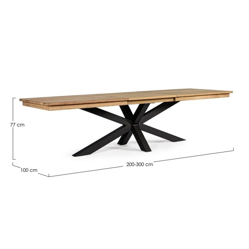 Table De Jardin Extensible 12 Places PALMDALE Carbone 3 Table De Jardin Extensible 12 Places PALMDALE Carbone – Image 3