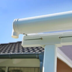 Toit De Terrasse 224x448cm En Aluminium Blanc Et Polycarbonate 6mm SIERRA - Canopia By Palram 11 Toit De Terrasse 224x448cm En Aluminium Blanc Et Polycarbonate 6mm SIERRA - Canopia By Palram -Mobilier De Jardin toit de terrasse 224x448cm en aluminium blanc et polycarbonate 6mm sierra palram 5