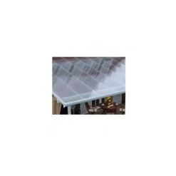 Toit De Terrasse 300x600cm En Alu Blanc Et Polycarbonate 8mm PATIO -Mobilier De Jardin toit de terrasse 300x600cm en alu blanc et polycarbonate 8mm patio 2