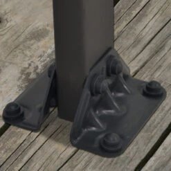 Toit De Terrasse 300x610cm En Aluminium Gris Et Polycarbonate 8mm FERIA - Canopia By Palram -Mobilier De Jardin toit de terrasse 300x610cm en aluminium gris et polycarbonate 8mm feria palram 4