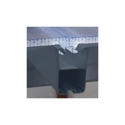 Toit De Terrasse 300x800cm En Alu Gris Anthracite Et Polycarbonate 8mm PATIO -Mobilier De Jardin toit de terrasse 300x800cm en alu gris anthracite et polycarbonate 8mm patio 3