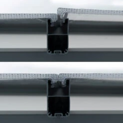 Toit De Terrasse 300x1276cm En Aluminium Gris Et Polycarbonate 8mm FERIA - Canopia By Palram -Mobilier De Jardin toit de terrasse 3x1276m en aluminium gris et polycarbonate 8mm feria palram 5