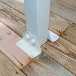 Toit De Terrasse En Aluminium Blanc 3x6,10m + PC 16mm Olympia - Palram - Canopia -Mobilier De Jardin toit de terrasse en aluminium blanc 3x610m pc 16mm olympia palram 4