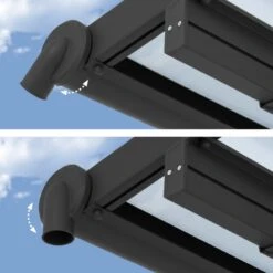 Toit De Terrasse En Aluminium Gris 3x6,10m + PC 16mm Olympia - Palram - Canopia 9 Toit De Terrasse En Aluminium Gris 3x6,10m + PC 16mm Olympia - Palram - Canopia -Mobilier De Jardin toit de terrasse en aluminium gris 3x610m pc 16mm olympia palram 3