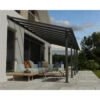 Toit De Terrasse En Aluminium Gris 3x8,51m + PC 16mm Olympia - Palram - Canopia