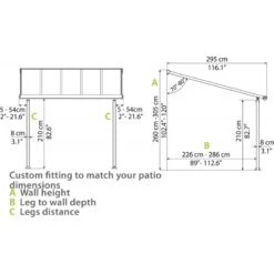 Toit De Terrasse En Aluminium Gris 3x9,71m + PC 16mm Olympia - Palram - Canopia 11 Toit De Terrasse En Aluminium Gris 3x9,71m + PC 16mm Olympia - Palram - Canopia -Mobilier De Jardin toit de terrasse en aluminium gris 3x971m pc 16mm olympia palram 5