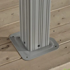 Tonnelle De Jardin Messina 298x363cm En Aluminium Thermolaqué Champagne– SOJAG -Mobilier De Jardin tonnelle de jardin messina 298x363cm en aluminium thermolaque champagne sojag 3