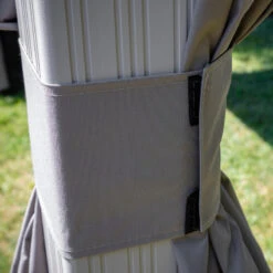 Tonnelle De Jardin Messina 298x363cm En Aluminium Thermolaqué Champagne– SOJAG -Mobilier De Jardin tonnelle de jardin messina 298x363cm en aluminium thermolaque champagne sojag 5