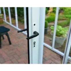 Véranda En PVC Et Polycarbonate Transparent 200x386cm Sun Room - Canopia By Palram -Mobilier De Jardin veranda en pvc et polycarbonate transparent 200x386cm sun room rion 4