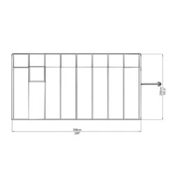Véranda En PVC Et Polycarbonate Transparent 258x508cm Sun Room - Canopia By Palram 11 Véranda En PVC Et Polycarbonate Transparent 258x508cm Sun Room - Canopia By Palram -Mobilier De Jardin veranda en pvc et polycarbonate transparent 258x508cm sun room rion 5
